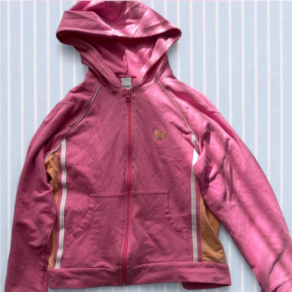 Old Navy Pink and Orange Hoodie